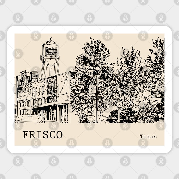 Frisco Texas Sticker by Lakeric